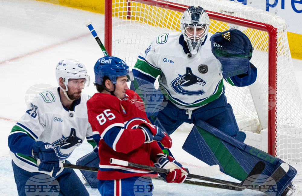 Canucks Canadiens Hockey