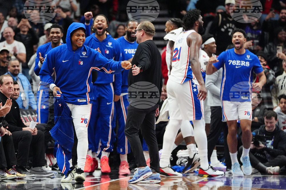 76ers Raptors Basketball