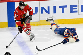Oilers Blackhawks Hockey