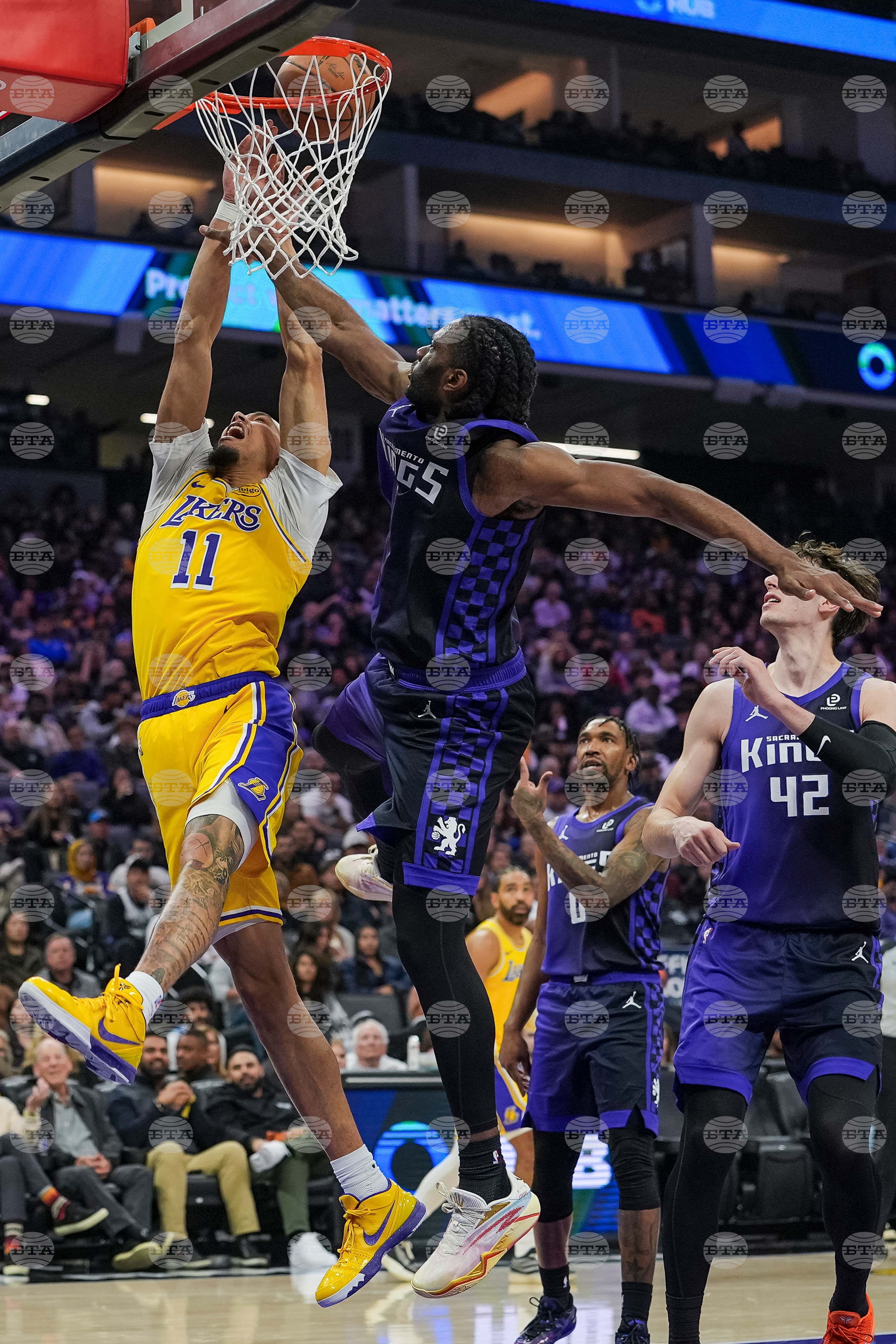 Lakers Kings Basketball