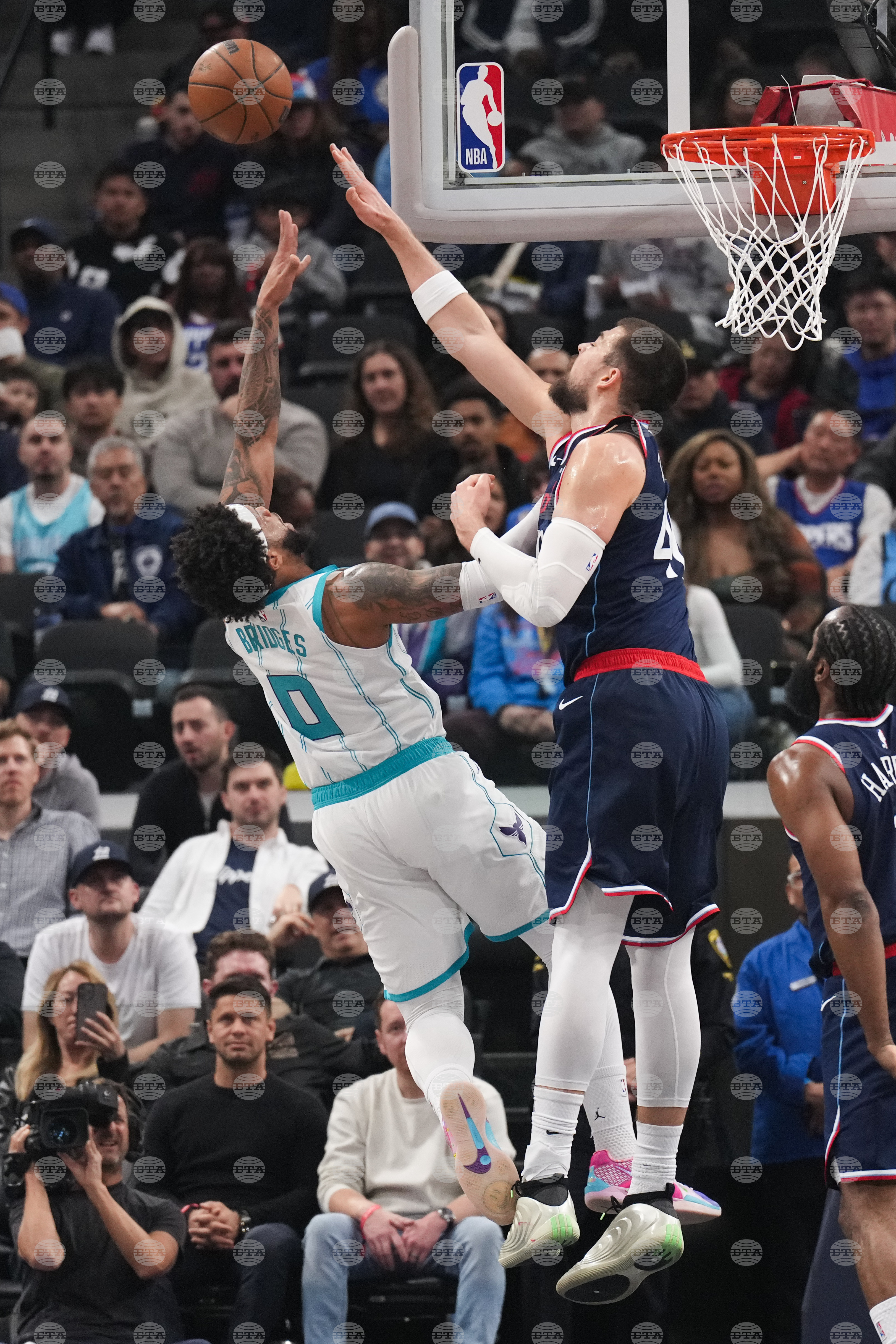 Hornets Clippers Basketball