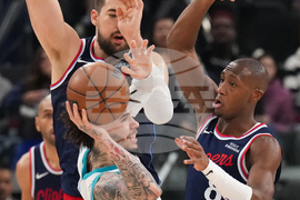 Hornets Clippers Basketball