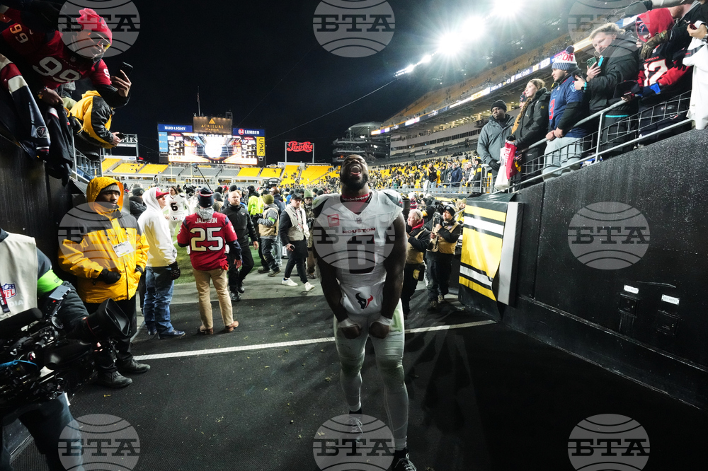 APTOPIX Texans Steelers Football