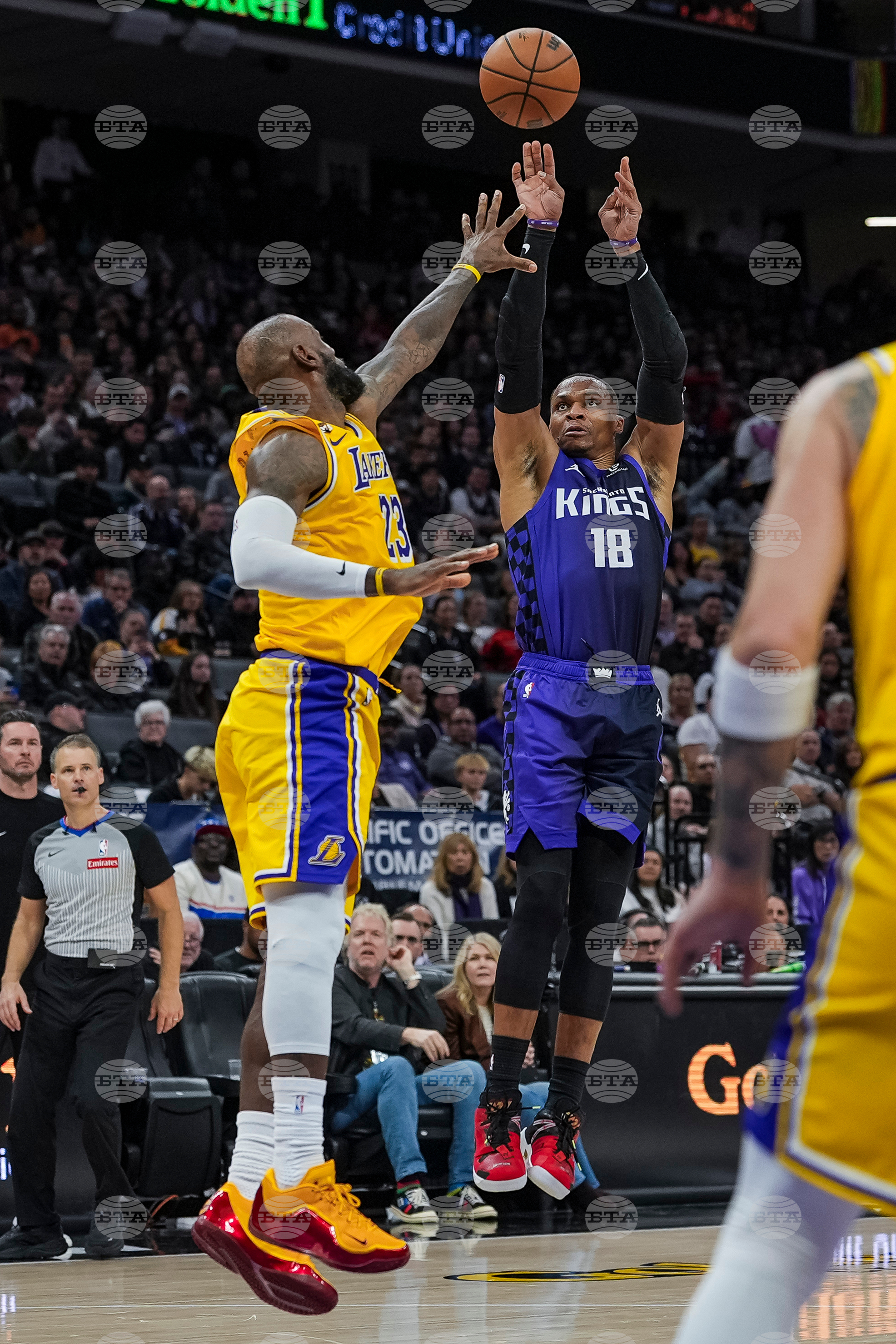 Lakers Kings Basketball