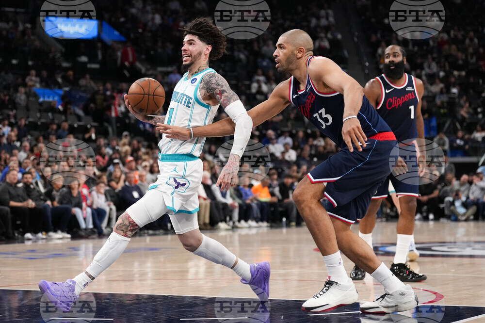 Hornets Clippers Basketball