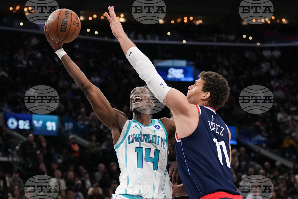 Hornets Clippers Basketball