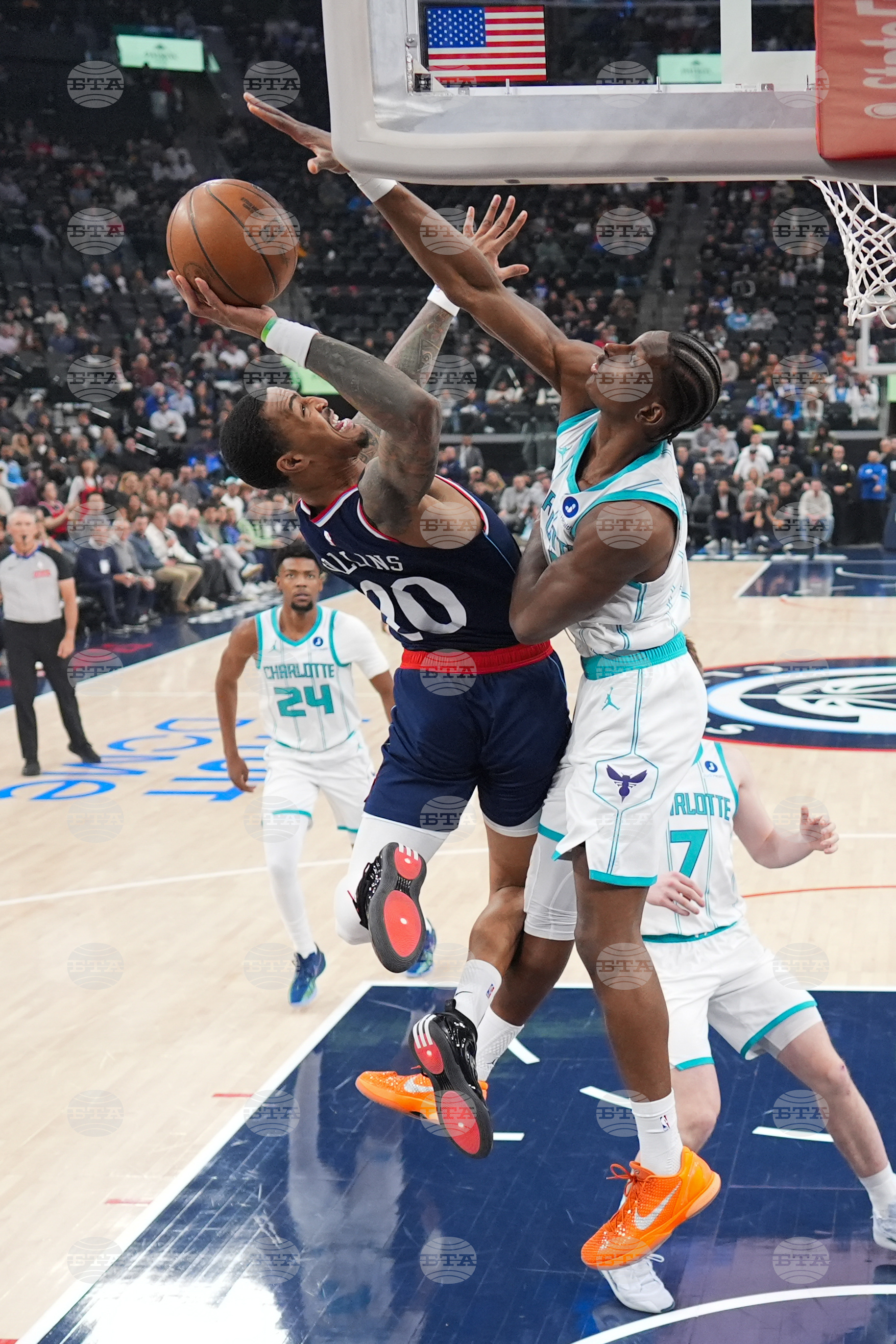 Hornets Clippers Basketball