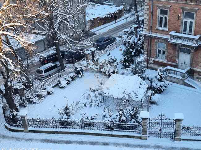 Температура от минус 10 градуса е измерена в Русе, 22 снегорина обработват пътищата в региона срещу обледяване