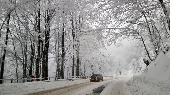 Всички пътища в Монтанско са проходими при зимни условия, температурите са от минус 15 до минус 5