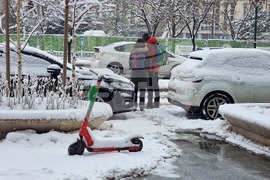 Букурещ - зима - студено време