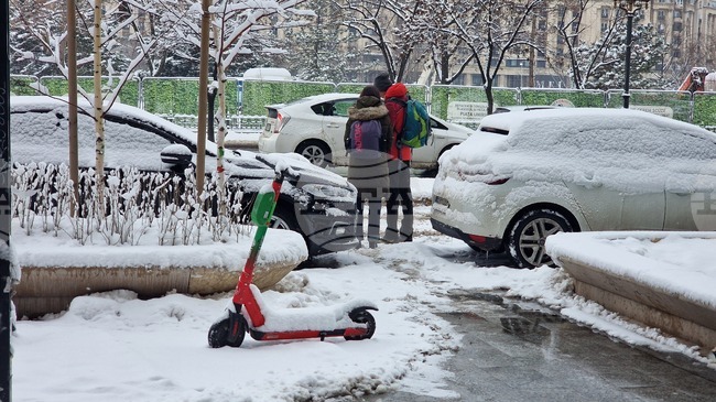 Букурещ - зима - студено време