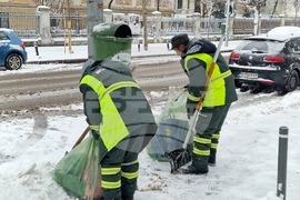 Букурещ - зима - студено време