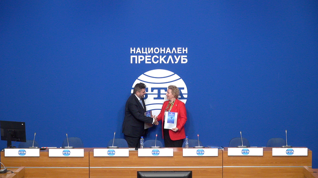 Подписване на договор за медийно партньорство между Българската телеграфна агенция (БТА) и Българската фотоволтаична асоциация (БФА)