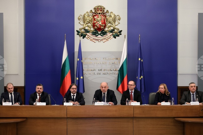 Министерски съвет - Механизъм за еврото - брифинг