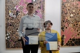 Галерия УниАрт НБУ - връчване на годишни стипендии - церемония