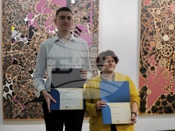 Галерия УниАрт НБУ - връчване на годишни стипендии - церемония