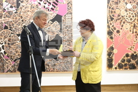 Галерия УниАрт НБУ - връчване на годишни стипендии - церемония