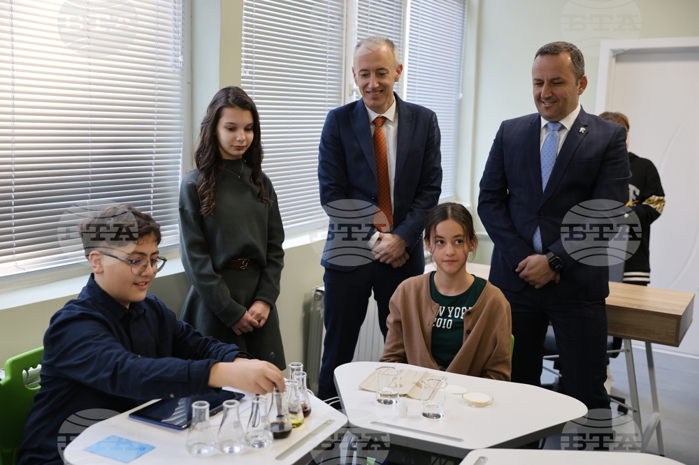 Благоевград - Красимир Вълчев - СТЕМ кабинети - откриване