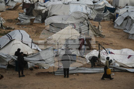 Israel Palestinians Gaza Weather
