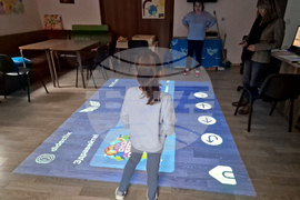 Троян - Център за подкрепа на деца и младежи с увреждания - високотехнологичен интерактивен под