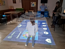 Троян - Център за подкрепа на деца и младежи с увреждания - високотехнологичен интерактивен под