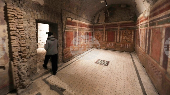 Древен римски дом отваря врати за обществеността с дистанционни обиколки с екскурзовод