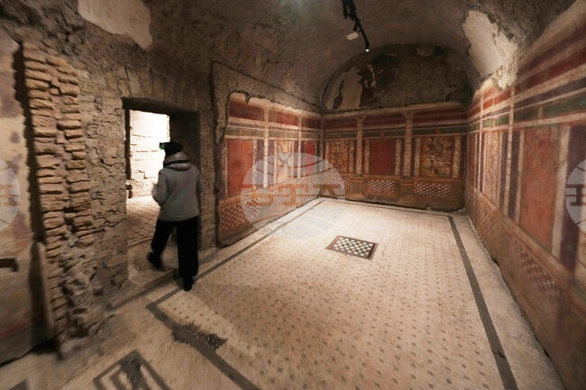 Древен римски дом отваря врати за обществеността с дистанционни обиколки с екскурзовод