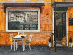 Художничката Анна Денева представя живописни композиции, вдъхновени от погледа през прозореца като момент на визуално и емоционално пътуване. Експозицията „Прозорец“ ще бъде открита на 20 януари в столичната галерия „Сердика“. Снимка: Галерия „Сердика“ 