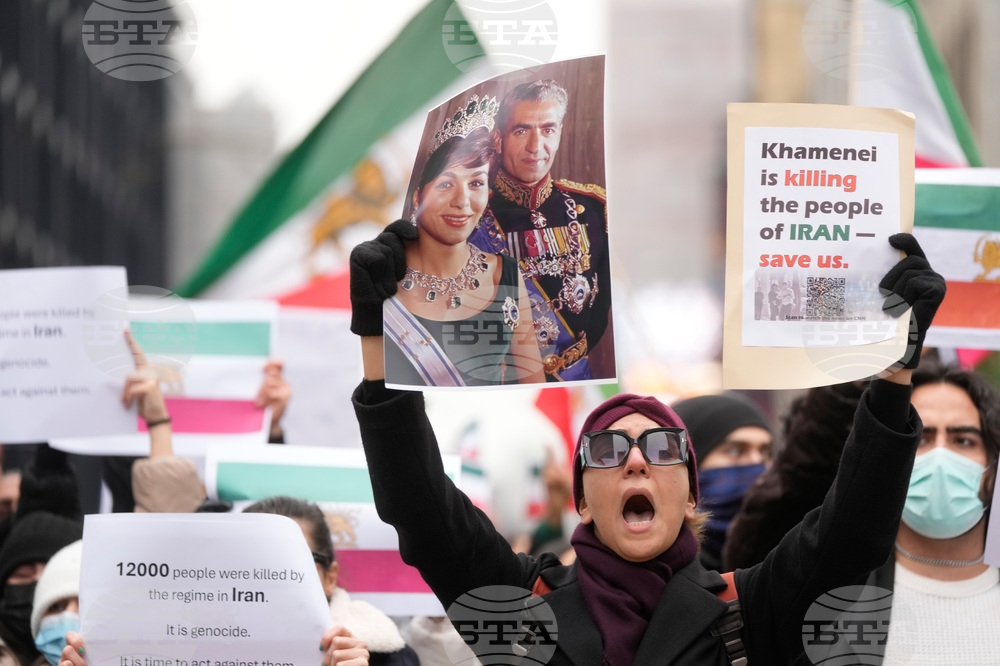 Italy Iran Protest