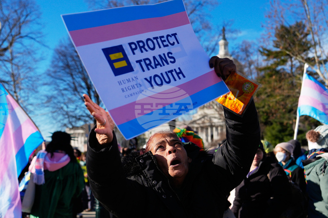 APTOPIX Supreme Court Transgender Athletes