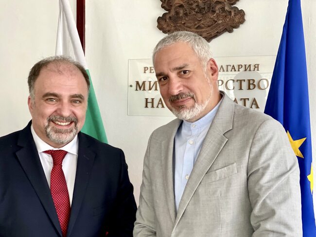 Министерство на културата: Помощник-генералният директор на ЮНЕСКО към министър Тодоров: Страната ви разполага с уникално културно наследство и много добри експерти