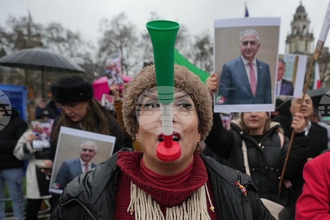 APTOPIX Britain Iran Protests