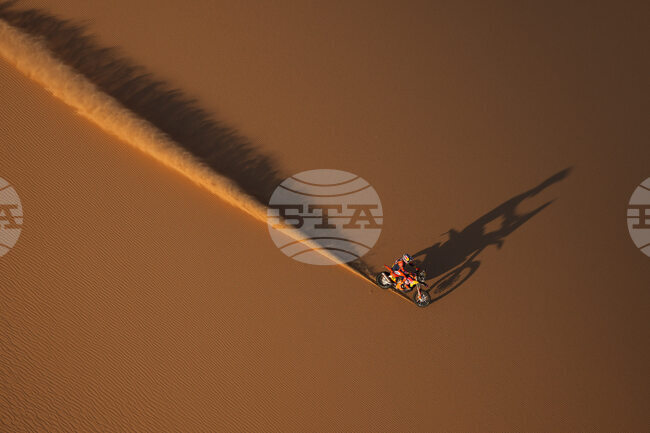 APTOPIX Saudi Arabia Dakar Rally