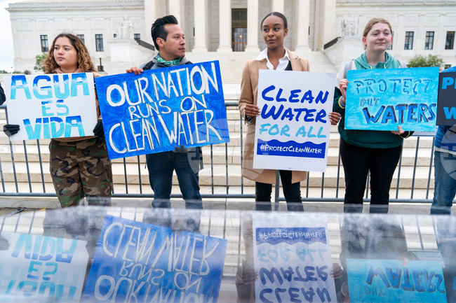 Trump States Clean Water Act