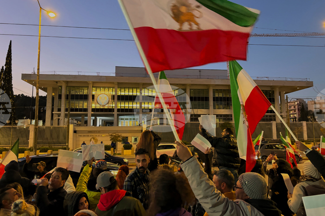 Greece Iran Protest