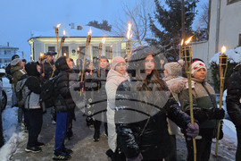 Свищов - Алеко Константинов - рождение - годишнина - факелно шествие