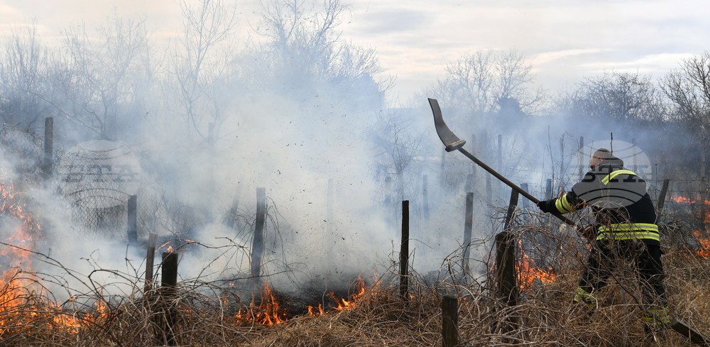 Разград - пожар