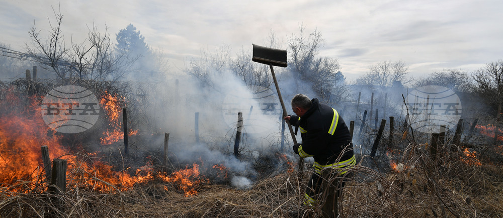 Разград - пожар