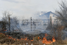 Разград - пожар