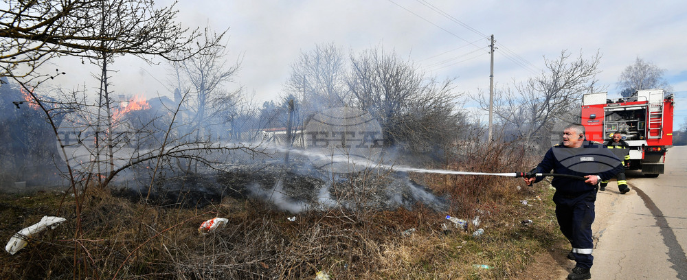 Разград - пожар