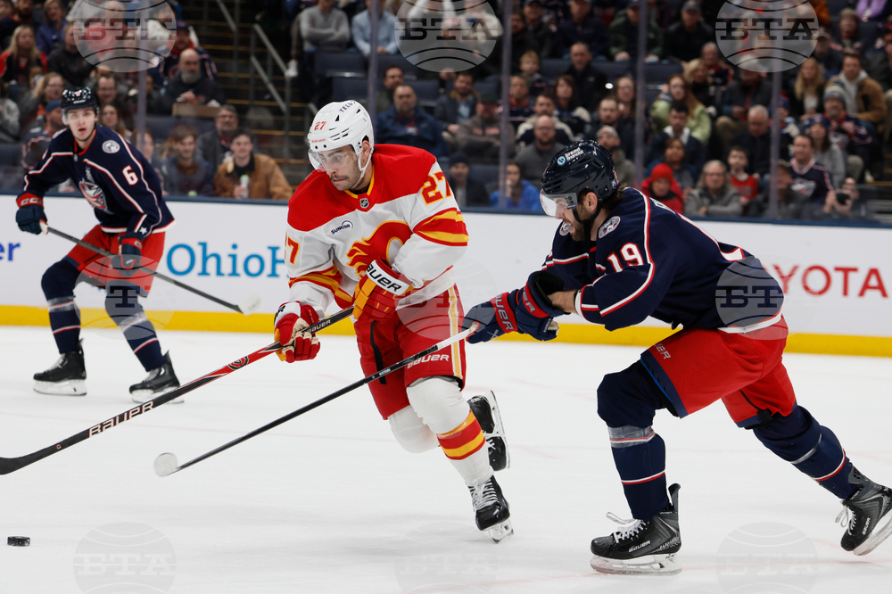 Flames Blue Jackets Hockey