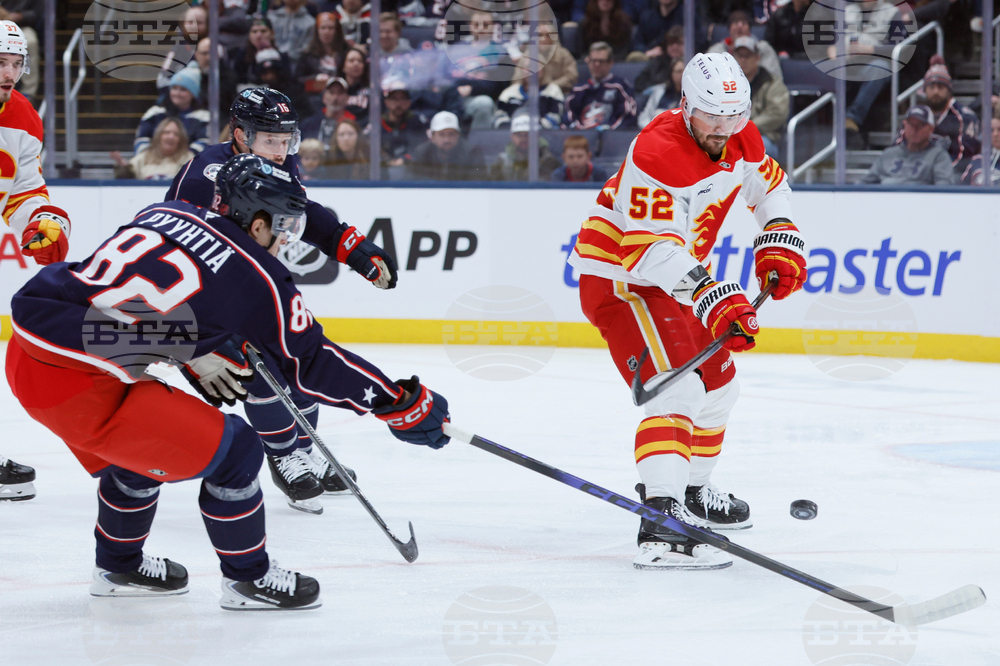 Flames Blue Jackets Hockey