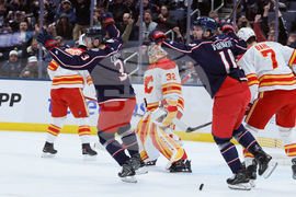 Flames Blue Jackets Hockey
