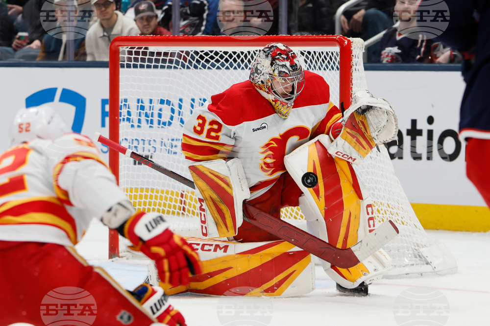 Flames Blue Jackets Hockey