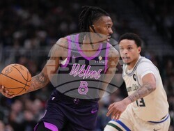 Timberwolves Bucks Basketball