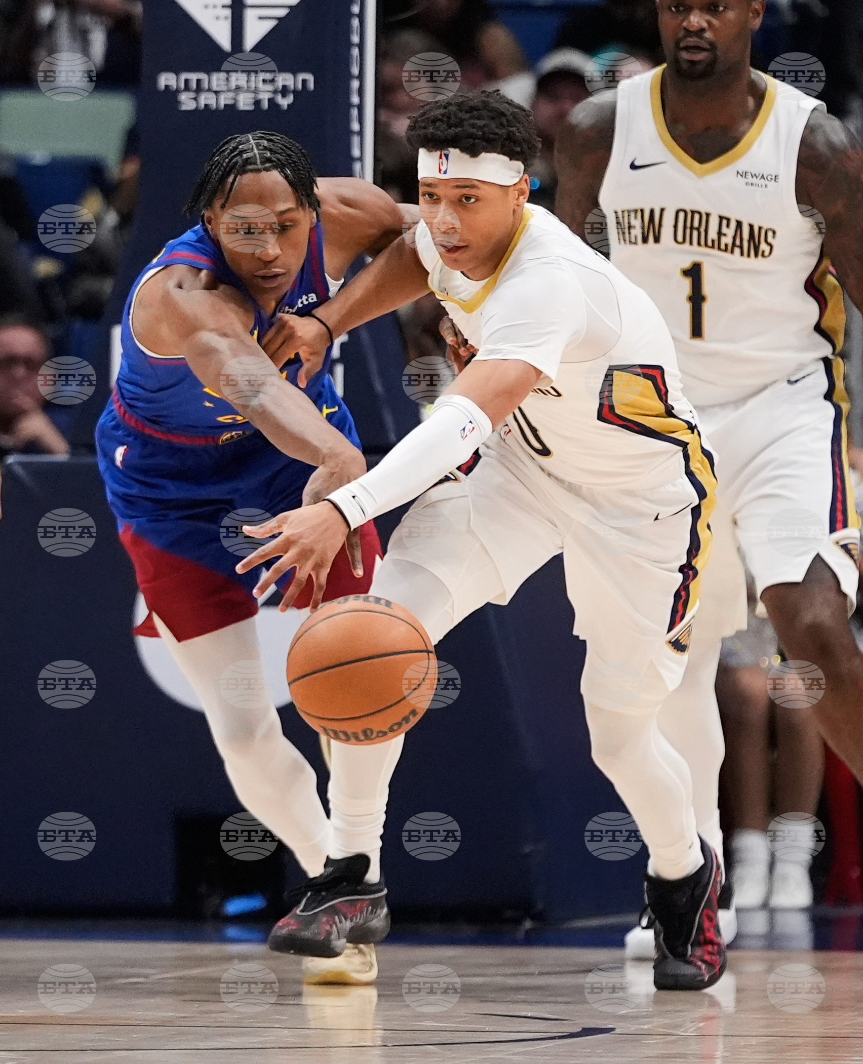 Nuggets Pelicans Basketball