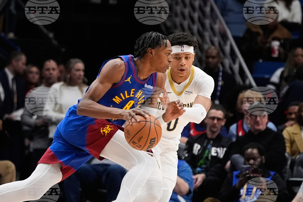 Nuggets Pelicans Basketball