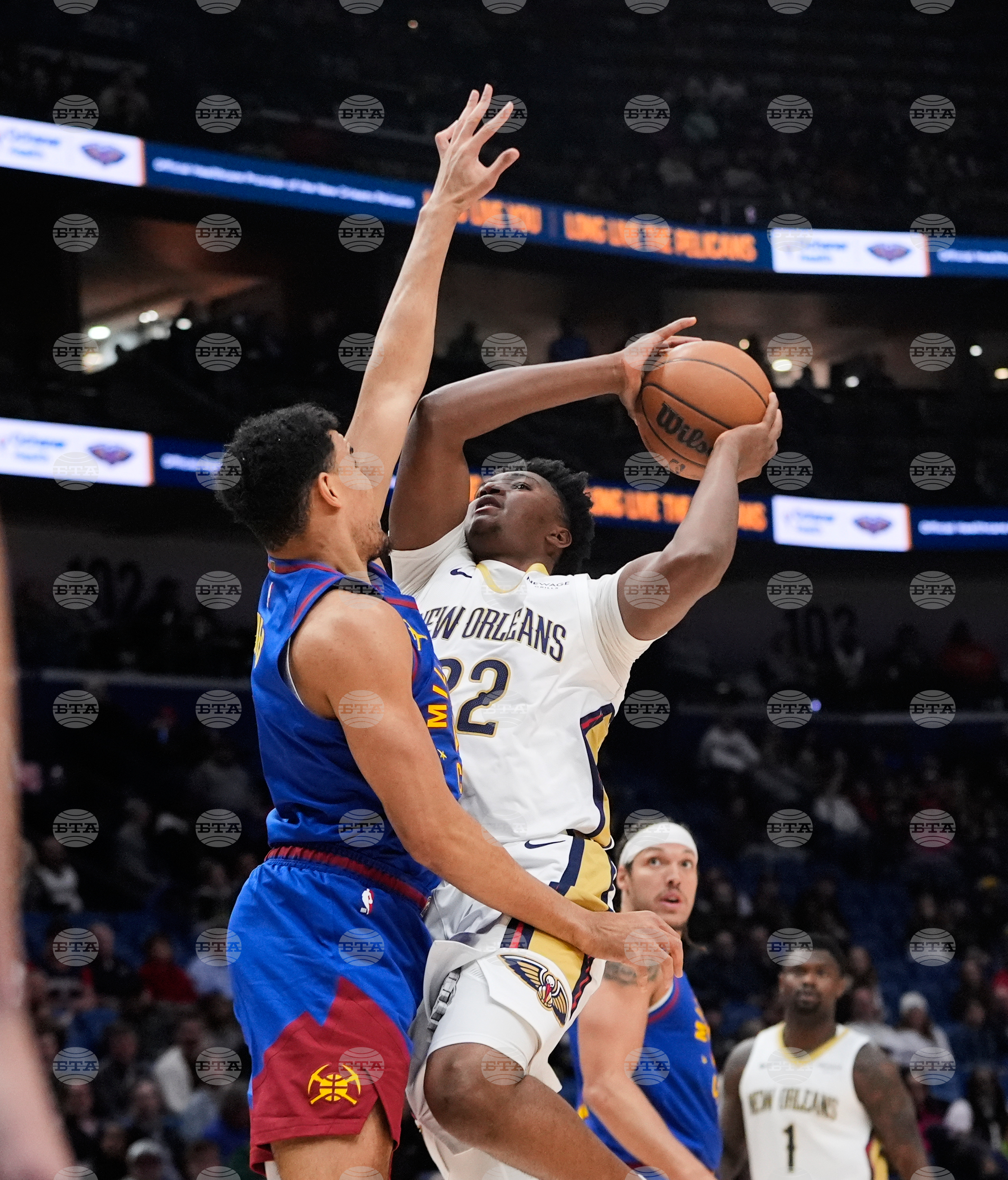 Nuggets Pelicans Basketball