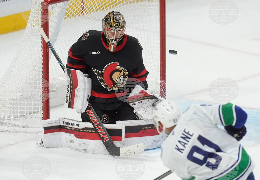 Senators Canucks Hockey