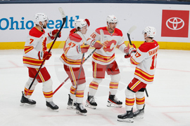 Flames Blue Jackets Hockey